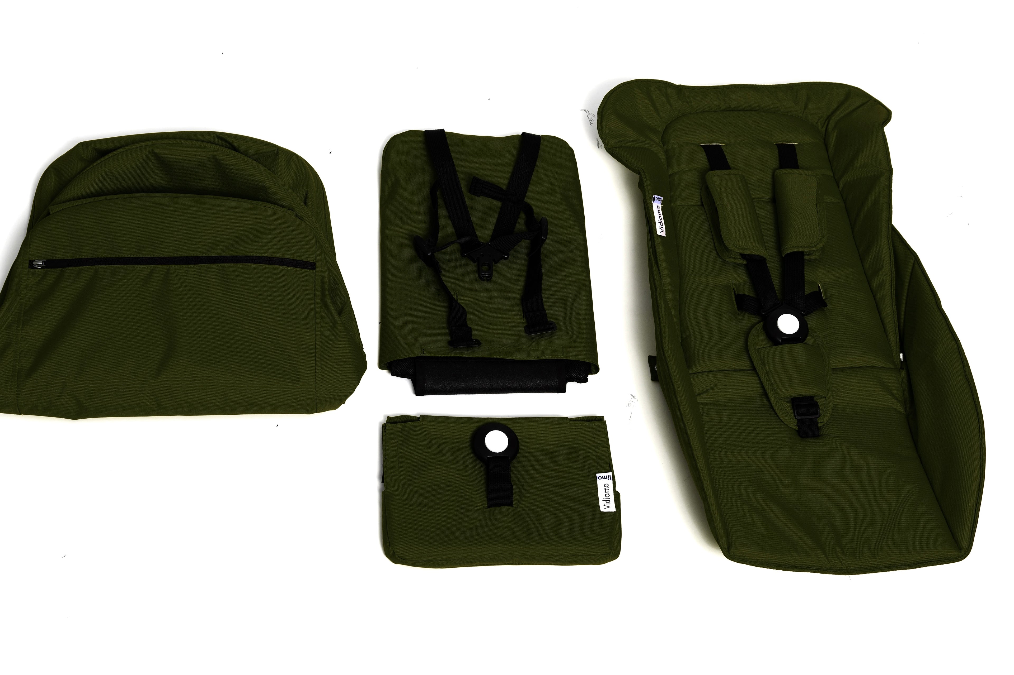 Spare part Black Softgoods (canopy, main seat, foldaway seat)