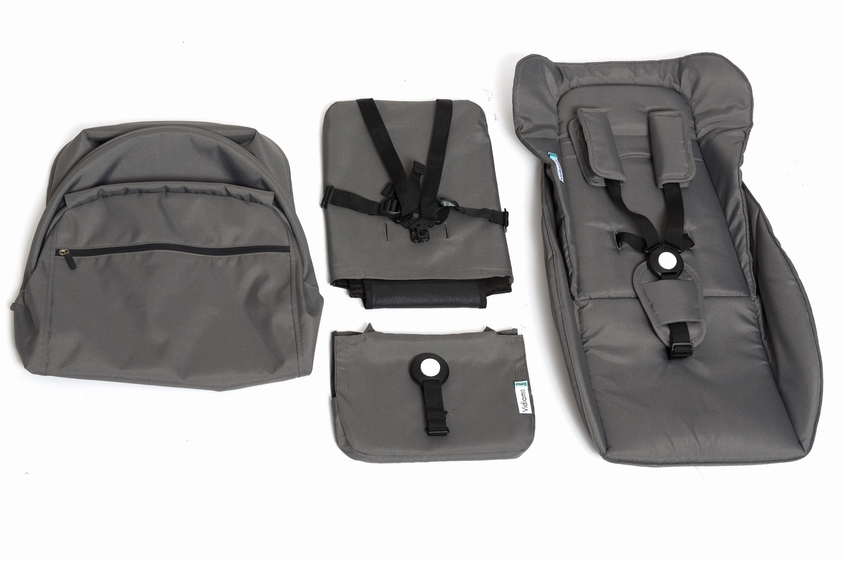 Spare part Black Softgoods (canopy, main seat, foldaway seat)