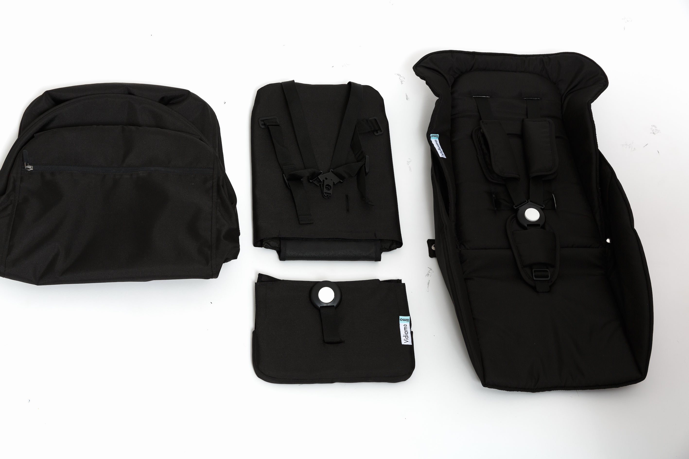 Spare part Black Softgoods (canopy, main seat, foldaway seat)