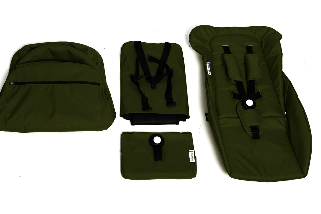 Spare part Black Softgoods (canopy, main seat, foldaway seat)