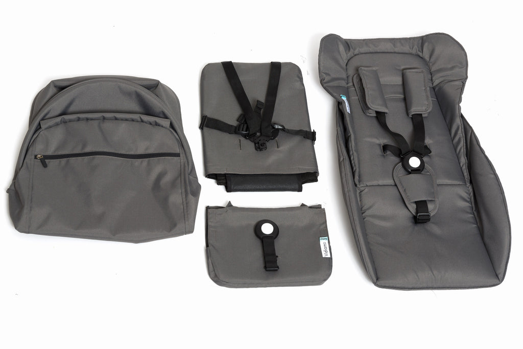 Spare part Black Softgoods (canopy, main seat, foldaway seat)