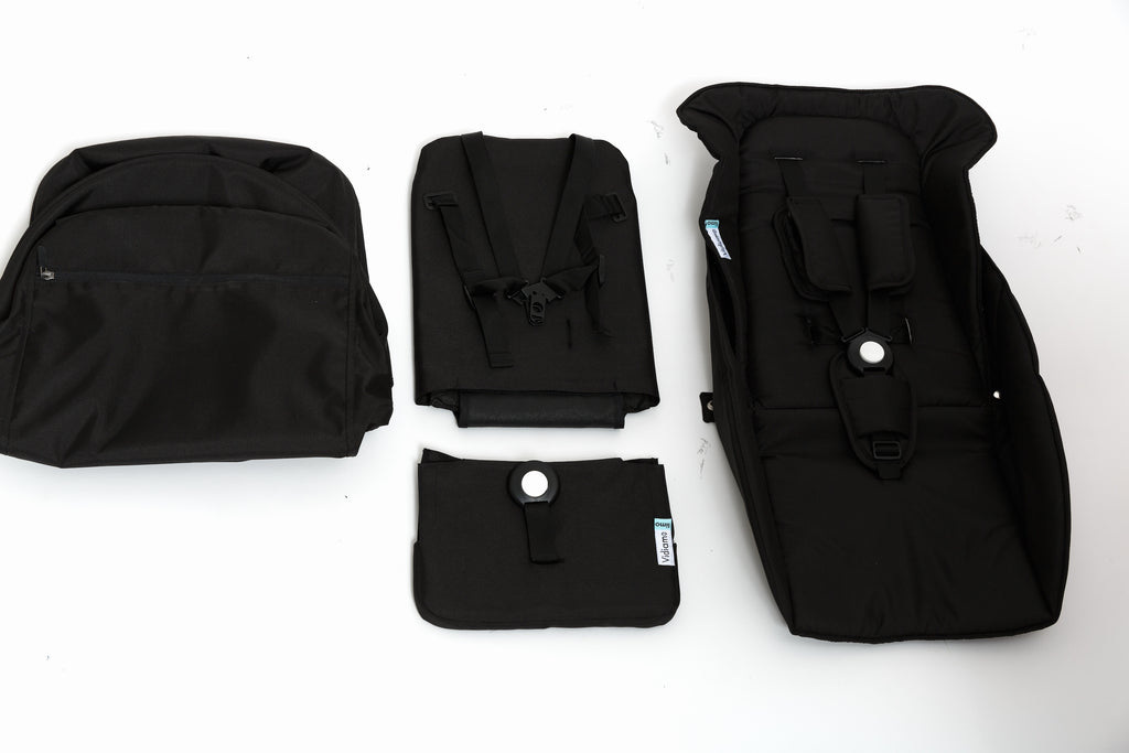 Spare part Black Softgoods (canopy, main seat, foldaway seat)